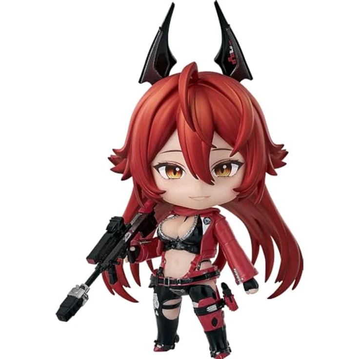 Good Smile Company Nendoroid Goddess of Victory: Nikke Actionfigur Red Hood, 10 cm mit wechselbaren Gesichtsteilen und Zubehörteilen für verschiedene Posen – Bild 1