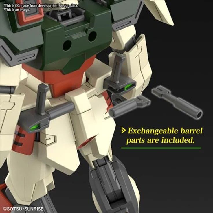 Bandai Hobby HG Gundam 1/144 Lightning Buster Gundam, einfach zu montierendes Sammelmodell aus der Anime-Serie Gundam Seed Freedom, ABS-Material – Bild 5