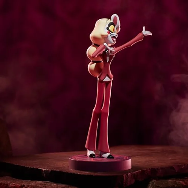 Numskull Hazbin Hotel Charlie Morningstar PVC-Statue, 24 cm, detaillierte Figur auf Pentagramm-Basis – Bild 4