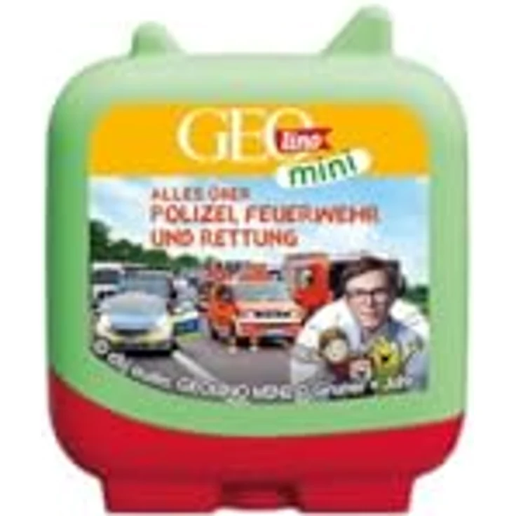 tonies GEOLINO MINI: Hörspielfigur "Alles über Polizei, Feuerwehr und Rettung" mit spannenden Abenteuern und lehrreichen Inhalten – Bild 1