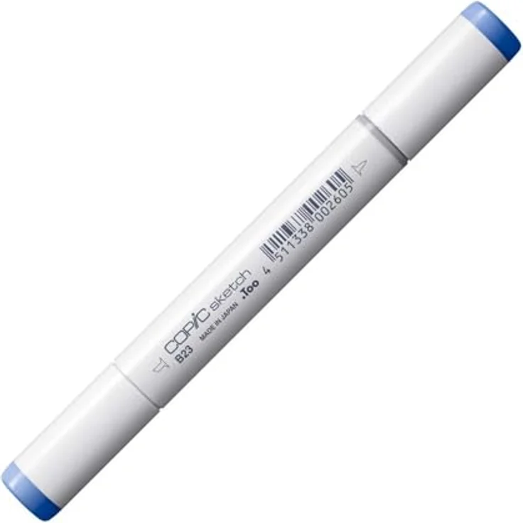 Copic COPIC Sketch Marker Typ B - 23, Phthalo Blue, professioneller Pinselmarker mit Super-Brush- und Medium-Broad-Spitze, schnelltrocknend und wischfest – Bild 3