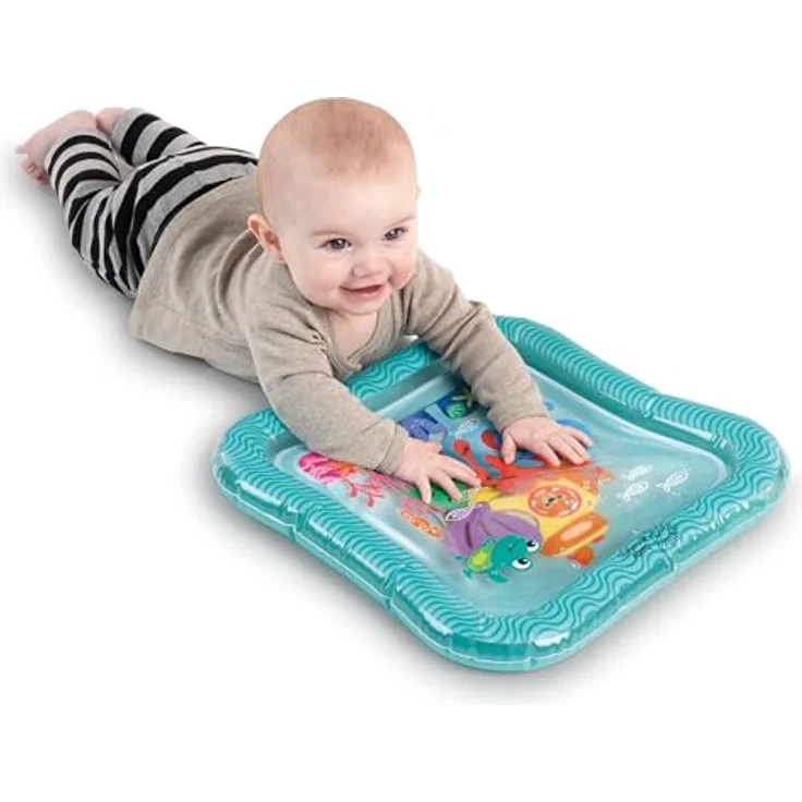Baby Einstein Ocean Explorers Sensory Splash Wassermatte, nachfüllbar, für Bauchlage und Sitzen, ab 0-36 Monate, 40,6 x 40,6 cm – Bild 4