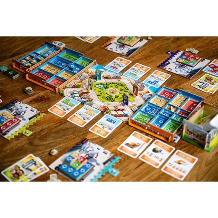 Queen Games Dabba Walla EN Version, Brettspiel für 2–4 Spieler ab 8 Jahren – Bild 4