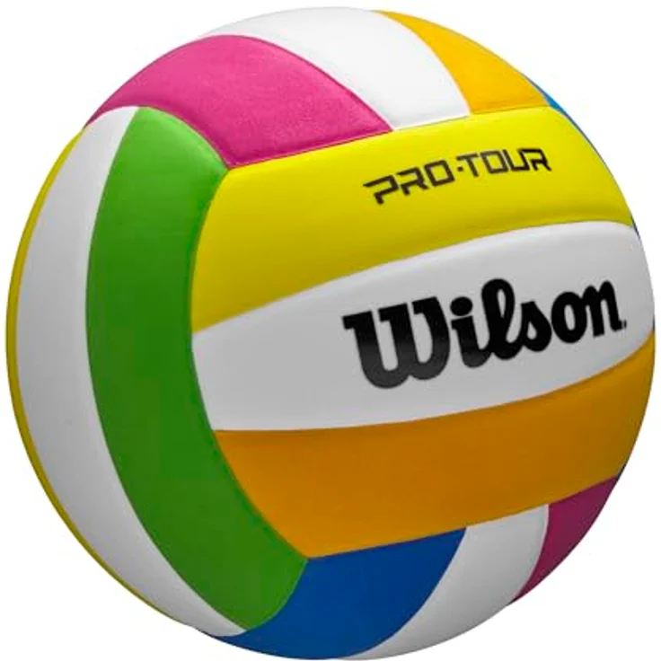 Wilson Pro Tour Volleyball, Spielball für Innenbereich mit Profi-Design und hochwertigen Materialien – Bild 3