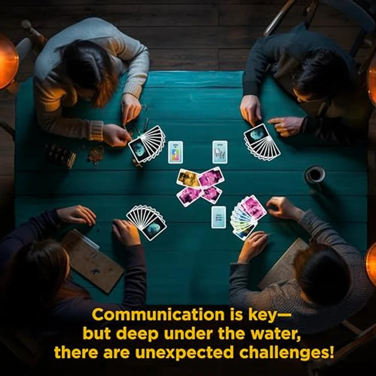 Thames & Kosmos The Crew: Mission Deep Sea, Cooperative Card Game, Trick Taking Game, Ages 10+ – Bild 5
