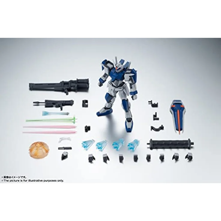 Bandai Spirits - Mobile Suit Gundam Seed - GAT-X102 Duel Gundam ver. A.N.I.M.E., 13 cm Sammelfigur mit Zubehör, Bandai Spirits The Robot Spirits – Bild 4
