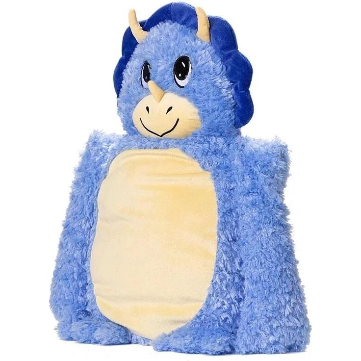 Epee Tulinki Triceratops 60cm, Plüsch Kuscheltier für Kinder, grün