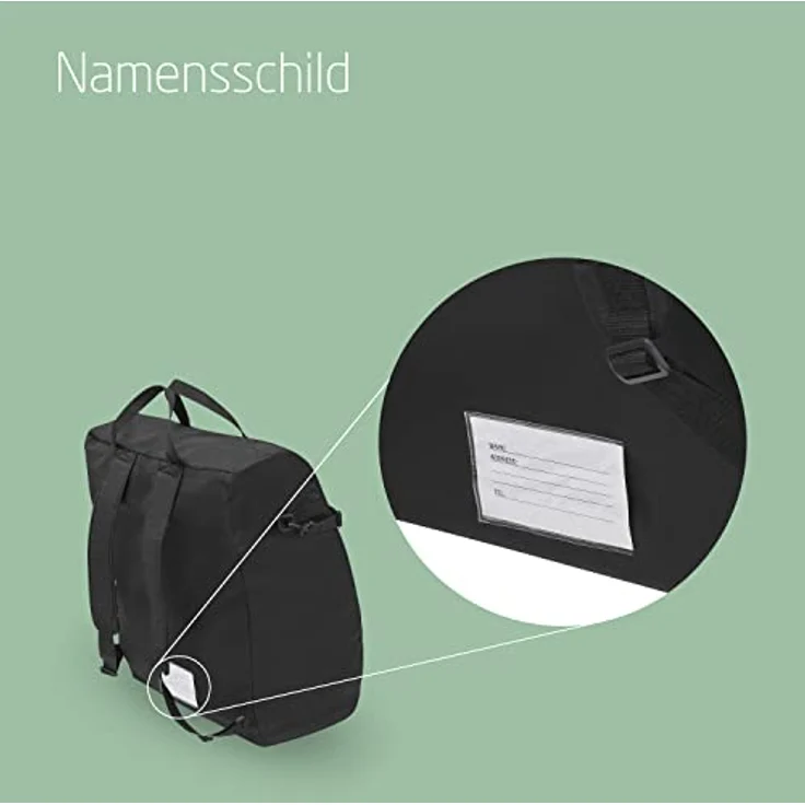 Maxi-Cosi ultrakompakte Reisetasche, Kinderwagen-Reisetasche, kompatibel mit allen Maxi-Cosi ultrakompakten Kinderwagen und Buggys, schwarz – Bild 5