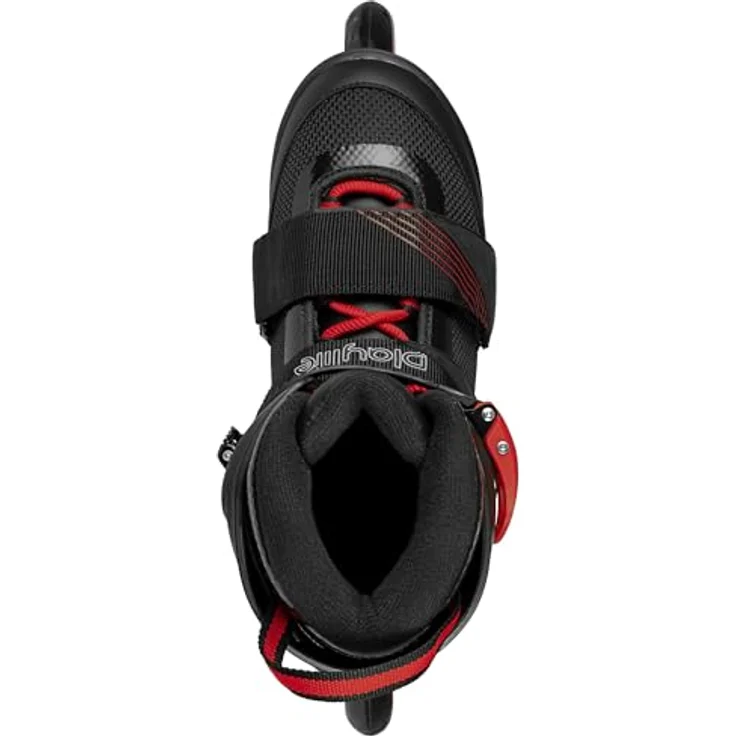 Playlife Inline Skates GT Black 110, Schwarz, Unisex für Herren und Damen, 110mm/80A Rollen, ABEC 7 Kugellager, Art. nr.: 880272 – Bild 4