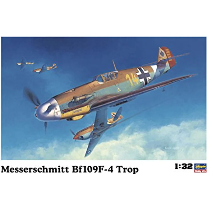 Hasegawa ST31 - Messerschmitt Bf109F4 Trop, Mittel – Bild 2