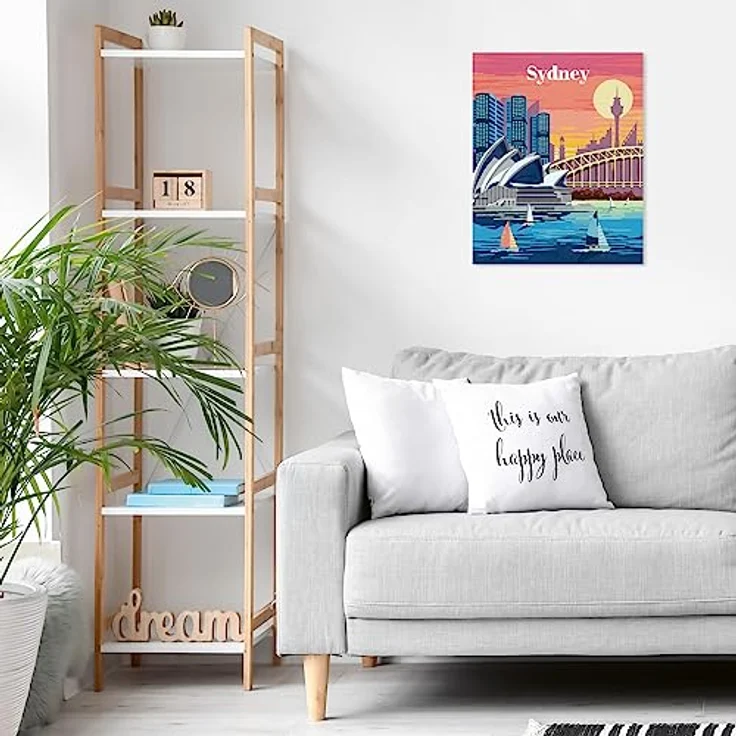 Ravensburger CreArt - Malen nach Zahlen 23526 - Colorful Sydney - ab 12 Jahren – Bild 3