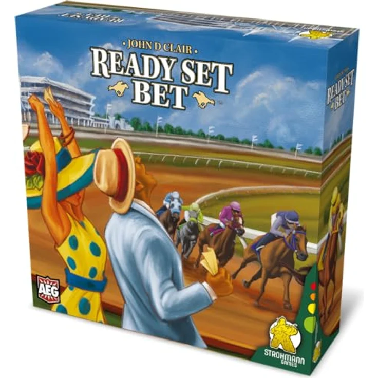 Strohmann Games, Ready Set Bet, Partyspiel, Deduktionsspiel, 2-9 Spieler, Ab 10+ Jahren, 45-60 Minuten, Deutsch – Bild 1