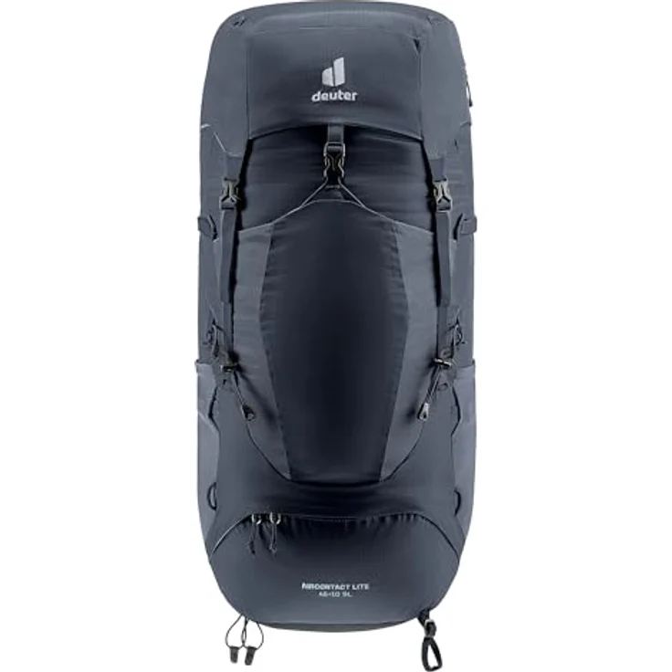 deuter AIRCONTACT LITE 45 + 10 SL, Leichter Trekkingrucksack mit VariQuick-System und optimaler Lastenverteilung, schwarz – Bild 6
