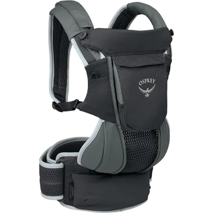 Osprey Poco Soft Child Carrier, Kindertragerucksack mit Beckengurt und Fläschchentasche, 65 cm, Polyester – Bild 1
