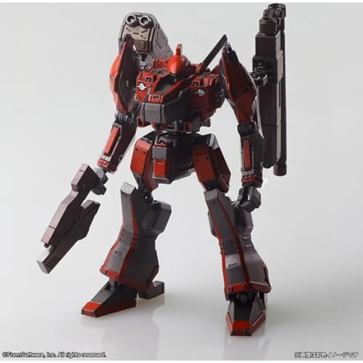 SquareEnix Armored Core Structure Arts Plastic Model Kits 4er-Pack Series 1, 4 detailreiche Mecha-Bausätze mit Artikulationspunkten und austauschbaren Teilen, 9-11 cm groß – Bild 8