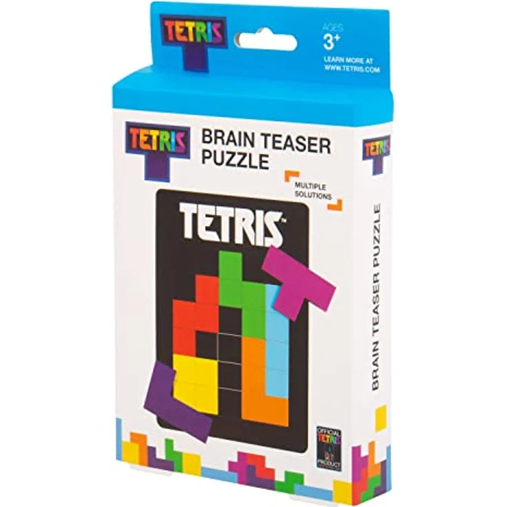 Fizz Creations Tetris - Tetrimino Wooden Puzzle, 7 Teile für Puzzle-Liebhaber und Weltraumfans – Bild 5