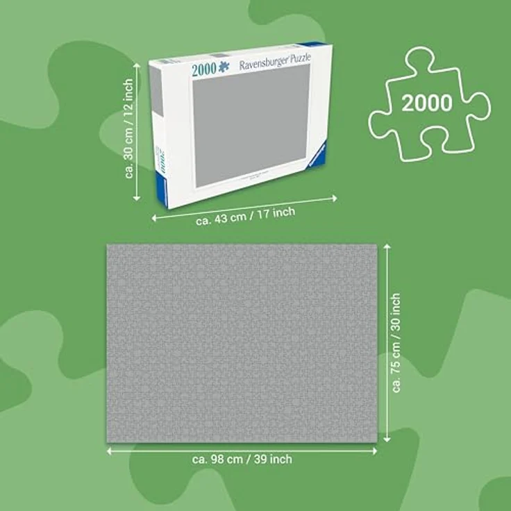Ravensburger Puzzle 12001751 - Wildpferde in der Heide - 2000 Teile, reflexfreies Bild, knickstabile Teile, ab 14 Jahren – Bild 3
