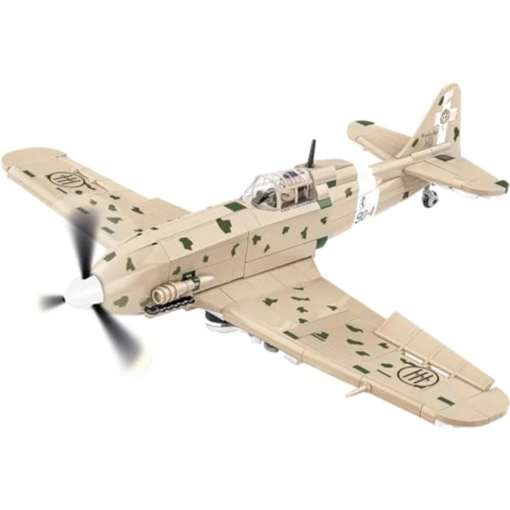 COBI Macchi MC.202 Folgore, Modellflugzeug aus Bausteinen, made in EU – Bild 2