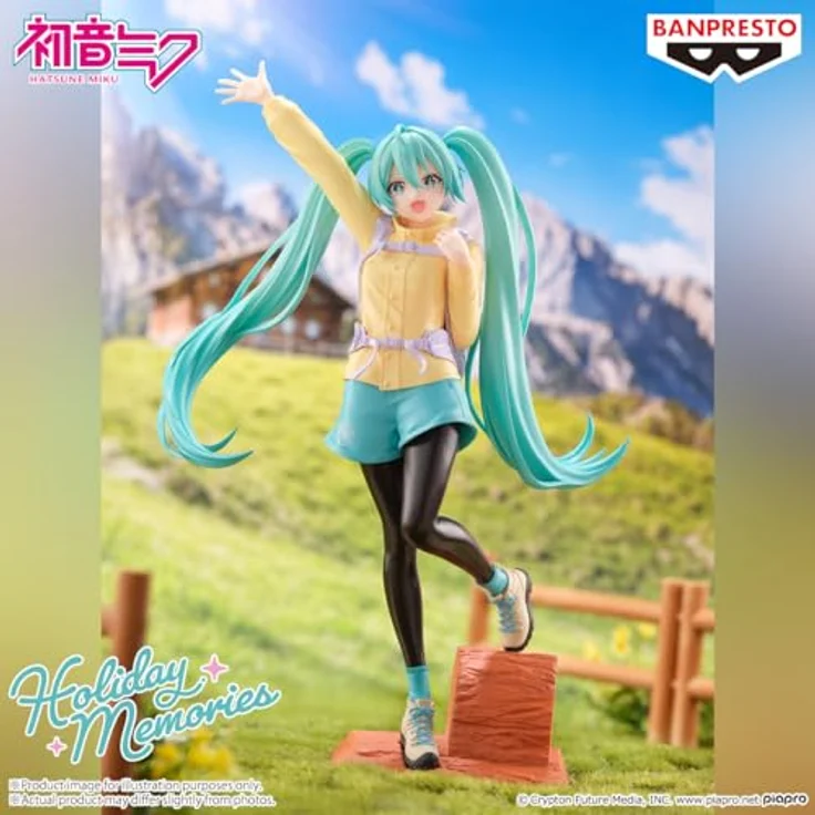 Banpresto Hatsune Miku Mountain Climbing Holiday Memories Figur, 20cm Sammelfigur – Bild 2