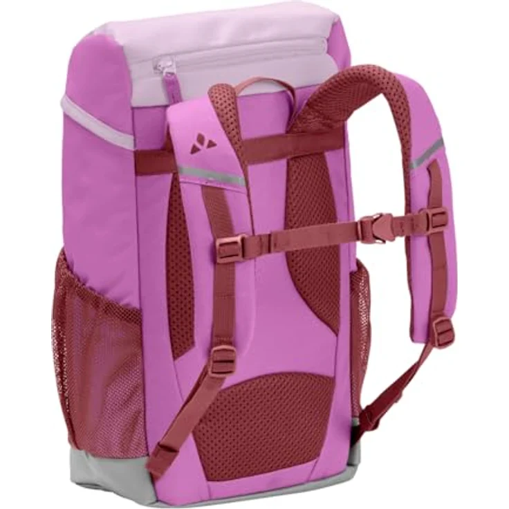 Vaude Puck 10, Kinderrucksack 38 cm, rosa, aus 100% Polyester, 24 x 11 cm – Bild 3