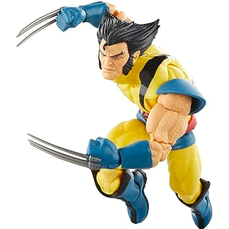 Hasbro Marvel Legends Series Wolverine, X-Men '97 Action-Figur mit 4 Accessoires, 15 cm, beweglich – Bild 5