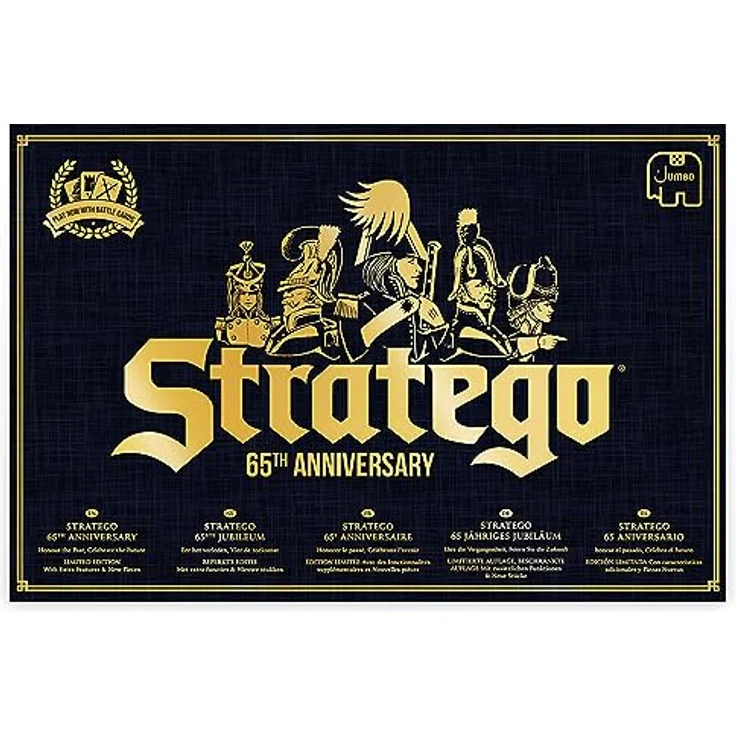 Jumbo Spiele GmbH JUM19945 Stratego – 65 Jahre Jubiläumsversion Strategiespiele, 5 x 16 x 24 – Bild 3