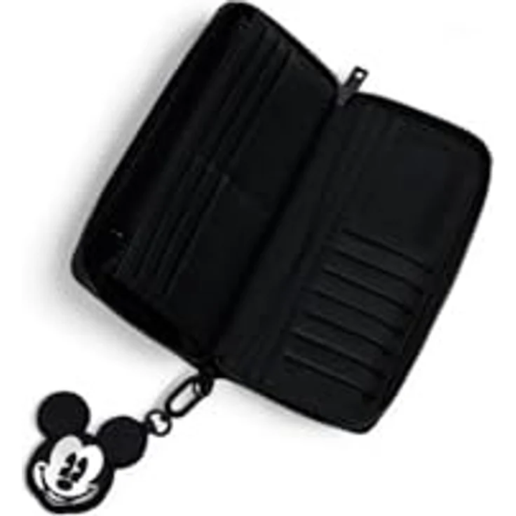 Desigual Damen Geldbörse All Mickey Fiona Black, Kinderportemonnaie in Schwarz mit auffälligem Design – Bild 4