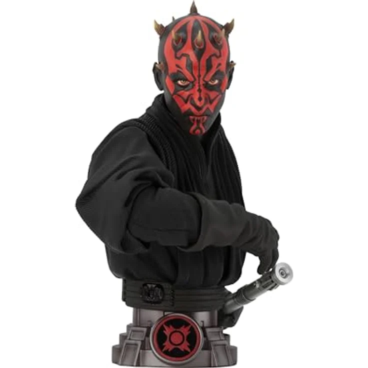 ABYstyle Star Wars - Darth Maul SB6, detailgetreue Büste im Maßstab 1:6 mit Sith-Emblem und Zabrak-Tattoos – Bild 1