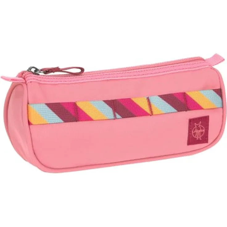 LÄSSIG Soft Pencil Case Unique Pink, stylisches Schlampermäppchen mit geräumigem Innenfach, 21,5 x 10,5 x 6 cm