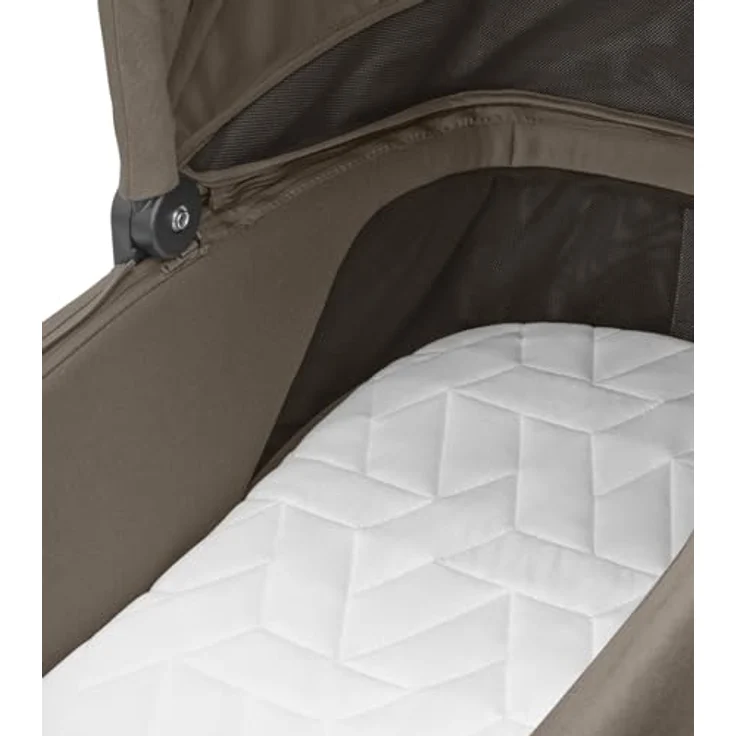 Maxi-Cosi Oxford Plus, 2-in-1 Baby Kinderwagen mit Babywanne, 0–4 Jahre, kompakt zusammenklappbar, sanfte Federung, 3 Liegepositionen, 10 kg Aufbewahrungskorb, Twillic Truffle – Bild 3