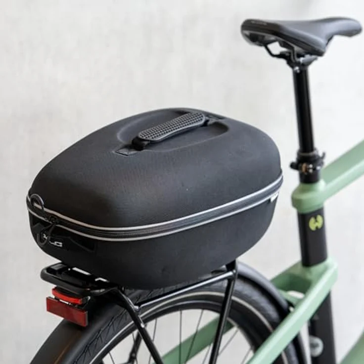 XLC Unisex – Erwachsene Cargo Box Carry More BA-B06, Schwarz, 270x220x420 – Bild 3