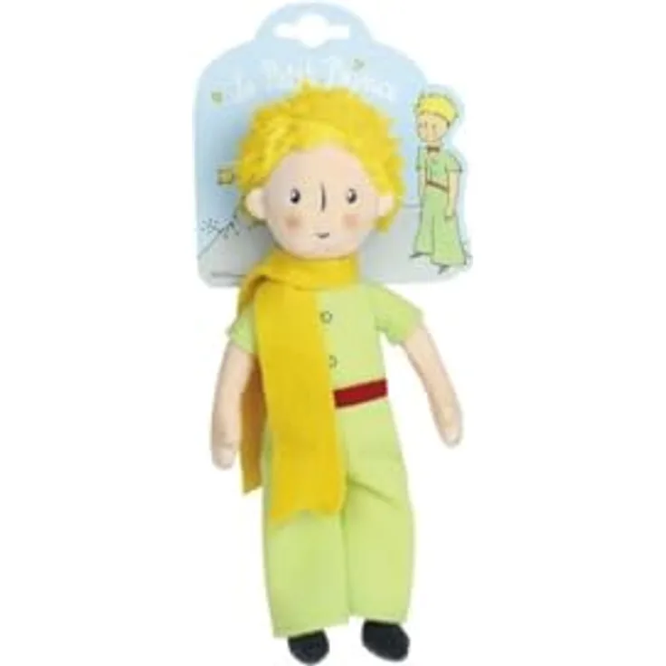 Jemini 024430 Der kleine Prinz Plüschtier, +/-25 cm, Mehrfarbig, mit ikonischen Lebenslektionen
