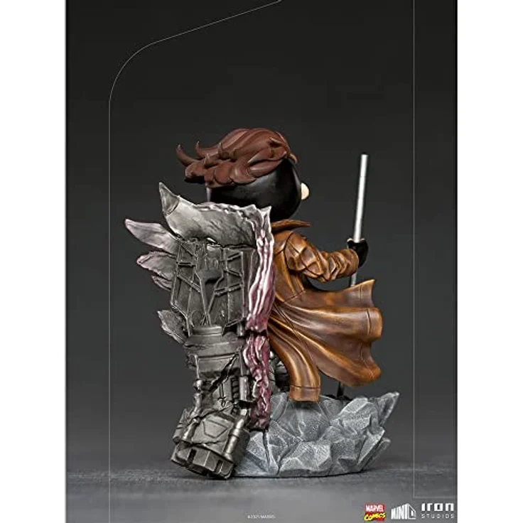 Iron Studios Mini Co. Deluxe PVC Figur Gambit (X-Men), 17 cm, handbemalt, inkl. Sockel zum Aufstellen – Bild 7