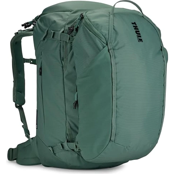 Thule Trekkingrucksack Landmark Travel 60L Women, robuster Reiserucksack aus 420D Dobby Polyester, an weibliche Anatomie angepasst – Bild 1