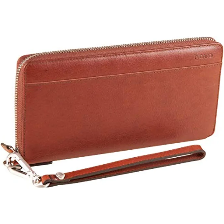Picard, länglicher Männer Geldbeutel aus der Serie Buddy, in der Farbe Cognac/Braun, aus Leder 459292Z210