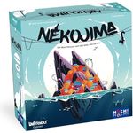 HUCH! Spiel Nekojima, Strategiespiel zum Aufstellen von Strommasten auf einer Katzeninsel