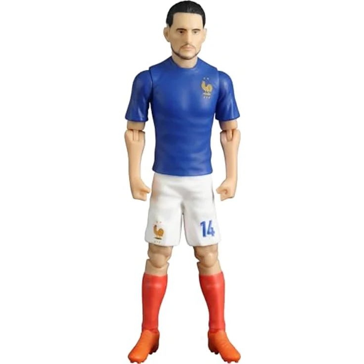 Banbotoys Frankreich Adrien Rabiot Actionfigur, 20 cm, detailgetreue Sammelfigur – Bild 2