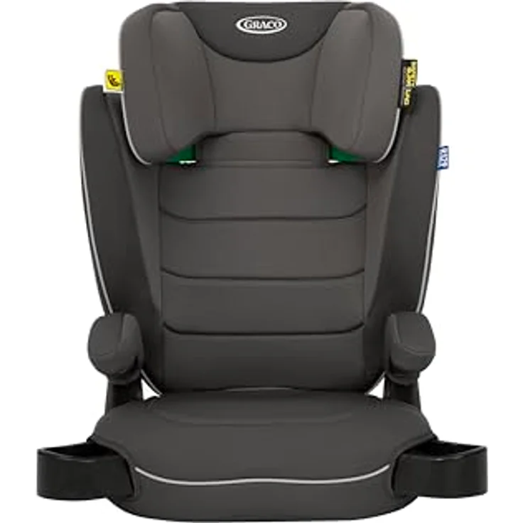 Graco Autokindersitz Logico L i-Size - Iron, Kindersitz bis 36 kg, ab 3,5 - 12 Jahre, mit Getränkehalter – Bild 6