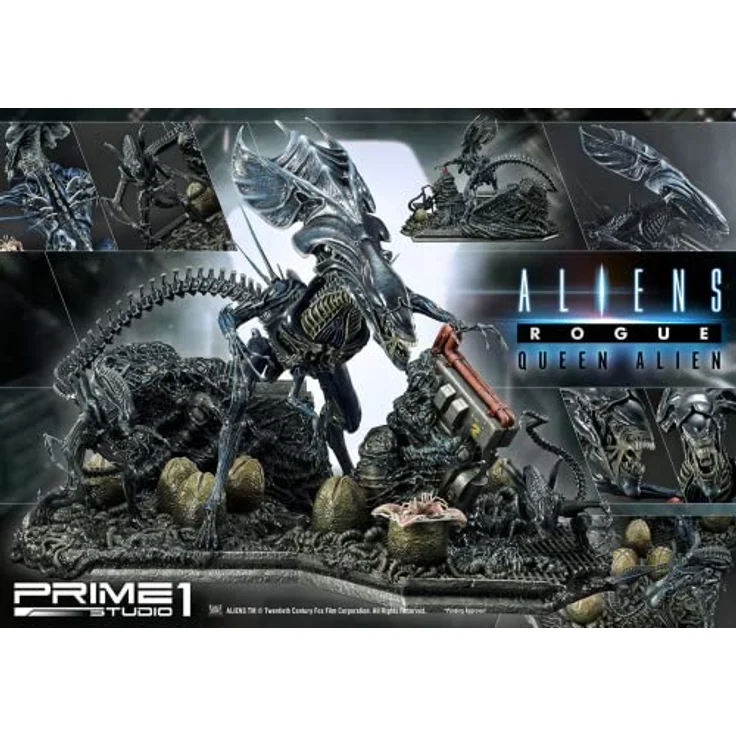 Prime 1 Studio Aliens Premium Masterline Series Alien Battle Diorama, 71 cm – Bild 2