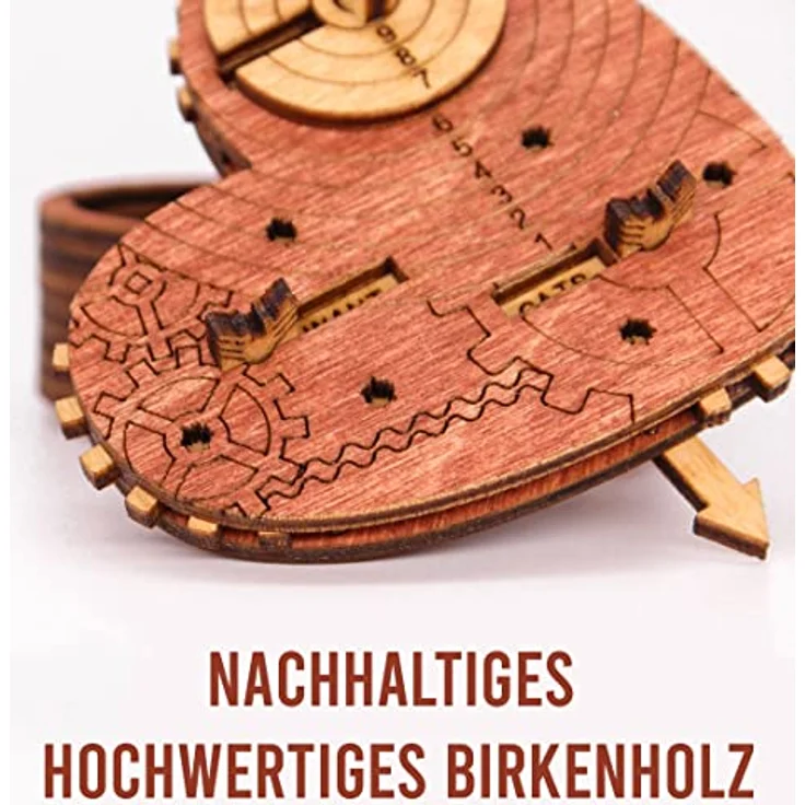 0785045811193 - Cluebox Tin Woodman`s Heart - Schatzkiste mit Codeschloss, ab 14 Jahren – Bild 6