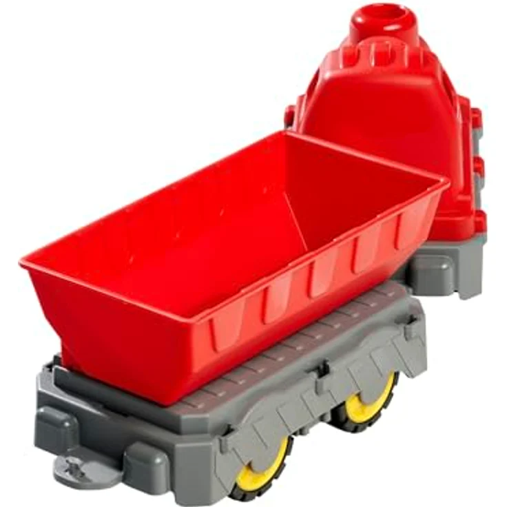 BIG Power Worker Mini Zug mit Kippwagen, Spielzeugfahrzeug für drinnen und draußen, ab 2 Jahren – Bild 3