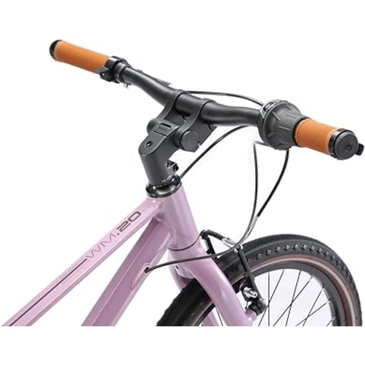 BIKESTAR Leichtgewicht 8 kg Kinder Fahrrad Aluminium ab 6 Jahre | 20 Zoll 7 Gang Shimano | Lila – Bild 4