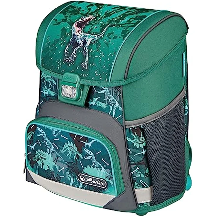 Herlitz Schulranzenset Loop Plus Green Rex – Bild 4