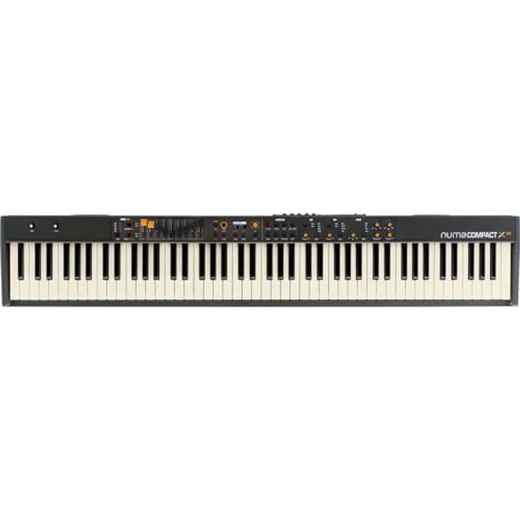 Studiologic Numa Compact X SE, 88-tastiges digitales Piano mit halbgewichteter Tastatur, 148 Klängen, Aftertouch, Schwarz
