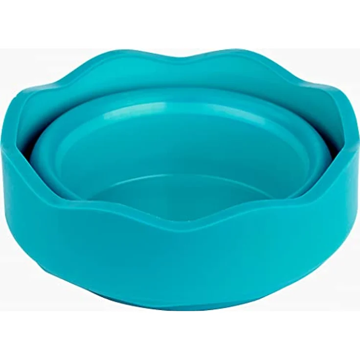 Faber-Castell Wasserbecher Clic & Go türkis – Bild 5