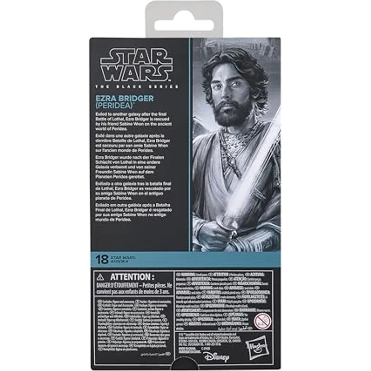 Star Wars The Black Series, Action-Figur Ezra Bridger (Peridea), 15 cm, detailgetreu – Bild 6