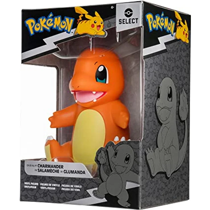 Pokémon PKW3390 - Vinyl Figure - Glumanda, offizielle Sammelfigur, 10cm - Preisvergleich – Bild 2