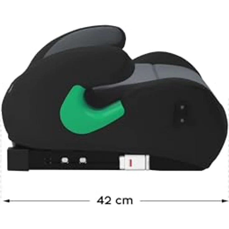Tulano Cabby 35 Graphite, Kindersitz mit ECE R129/i-Size Norm, ISOFIX und abnehmbarer Polsterung – Bild 9