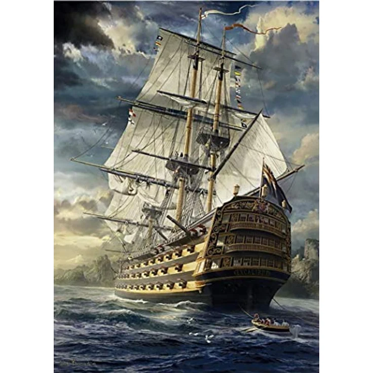 AveJoys Puzzle 1000 Teile Segel Setzen, 70 x 50 cm, Premium-Karton, für Erwachsene und Kinder ab 8 Jahren – Bild 1