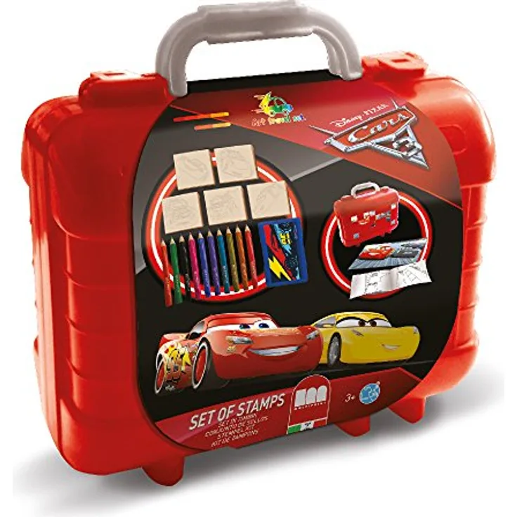 Cars 3 1656 Multi-Print Travel Set